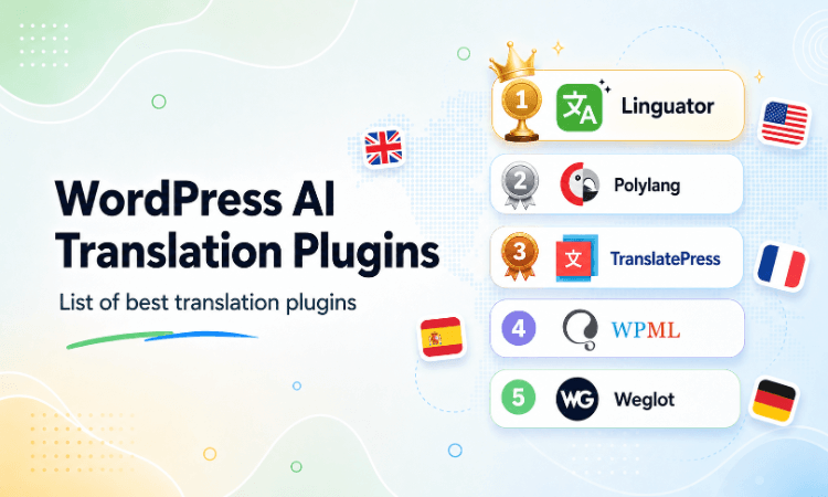 Best AI Translation Plugins for WordPress (Free & Paid)