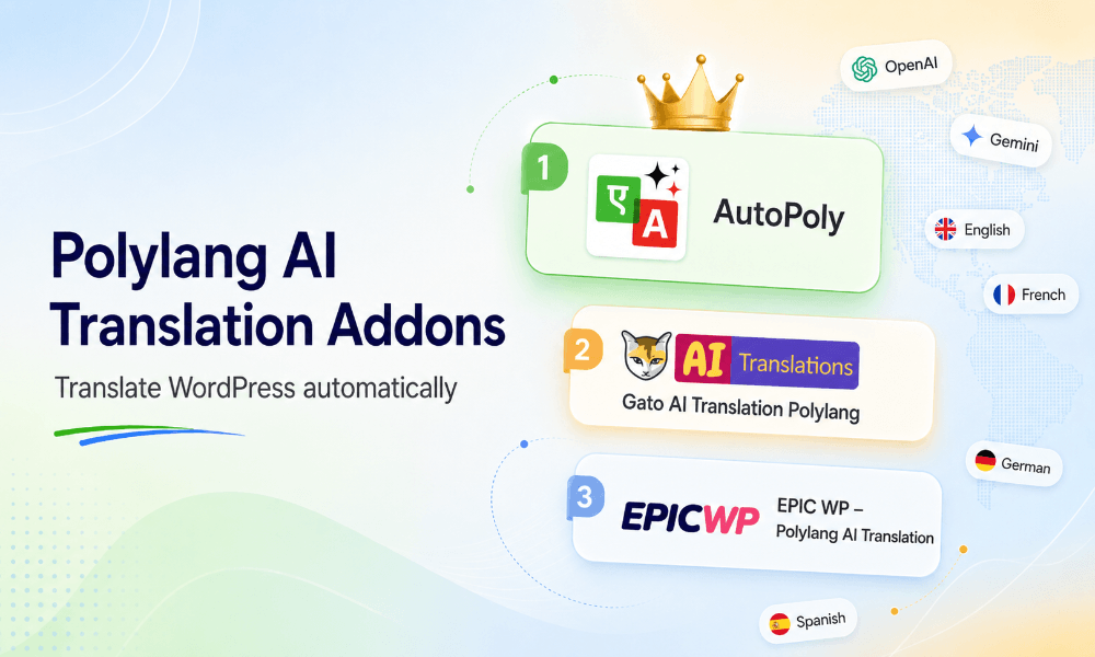 Best Polylang AI Translation Addons (Complete List)